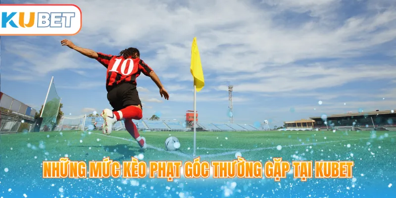 Những mức kèo phạt góc thường gặp tại Kubet